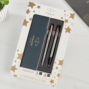 Parker IM Ballpoint & Rollerball Pen Gift Set