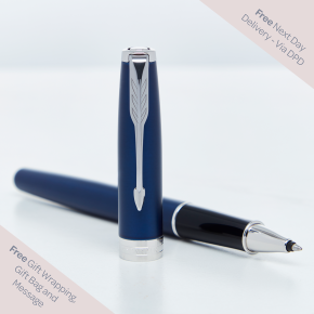 Parker Sonnet Blue Lacquer Rollerball Pen 