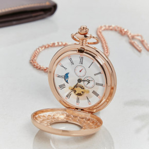 Moon & Star Pocket Watch