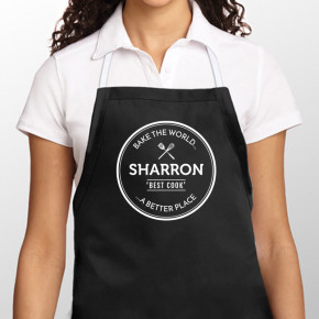 Bake the World Apron