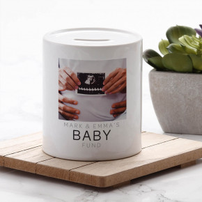Baby Fund Photo Ceramic Money Box