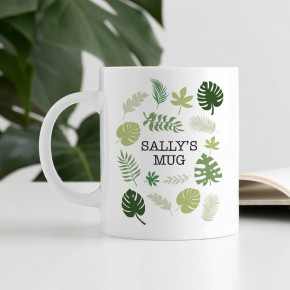  Botanical Leaves Name Mug