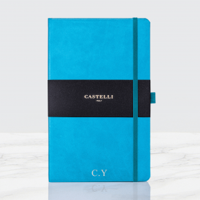 Bright Blue Castelli Notebook