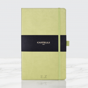Bright Green Castelli Notebook