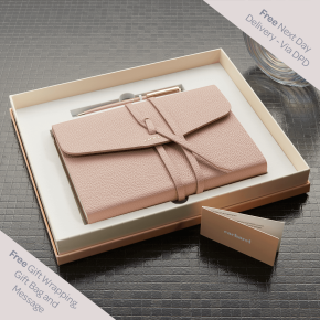 Cacharel Violette Nude A5 Notebook & Pen Gift Set