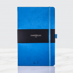 French Blue Castelli Notebook