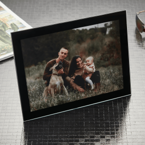 Photo Upload Glass Mount – 6x8 Inch