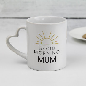  Good Morning Sunshine Heart Handle Mug
