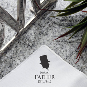 Father of the Bride Pocket Square