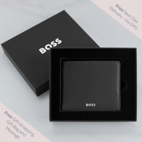 Hugo Boss Classic Smooth Money Wallet - Black