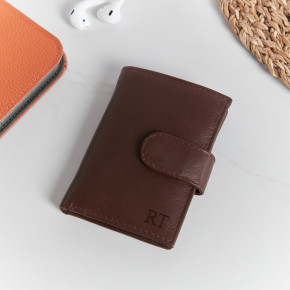 Ricki Credit Card Holder Brown