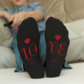 Ornate LOVE Socks