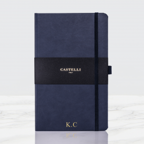 Navy Castelli Notebook