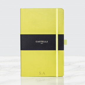 Neon Green Castelli Notebook