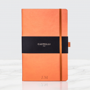 Orange Castelli Notebook