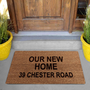 Our New Home Natural Coir Doormat