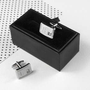 Rhodium Plated Cufflinks