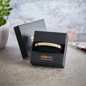 Magrelief Bangle - Copper Gold Finish