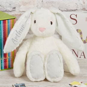  Plush White Bunny
