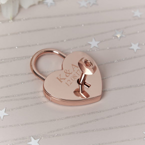 Rose Gold Lock