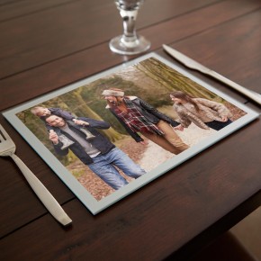 Silver Photo Table Mat