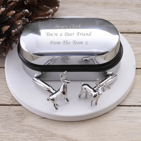  Stag Cufflinks Gift Set