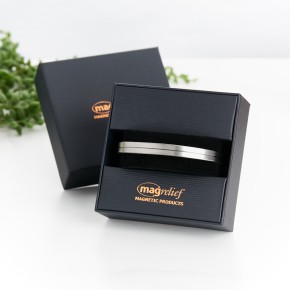 Magrelief Bangle - Gun Metal