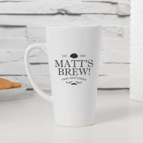 True Gent Brew Tall Latte Mug